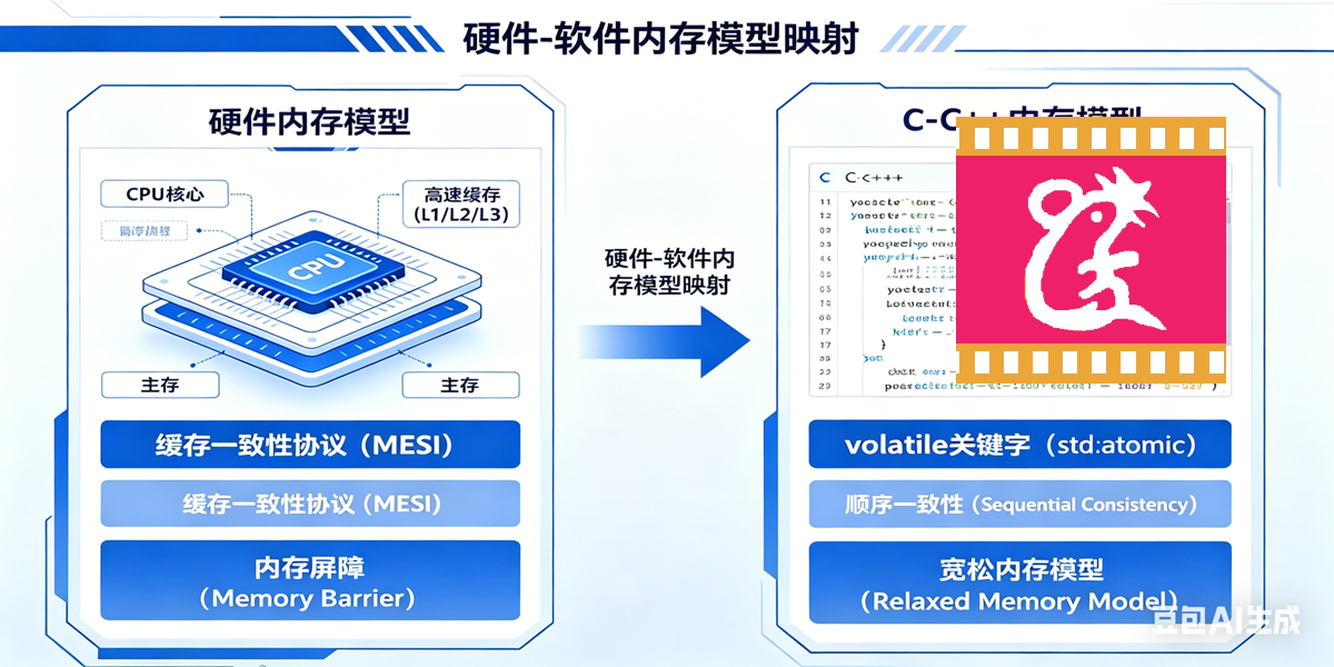 硬件内存模型和C/C++内存模型视频课程